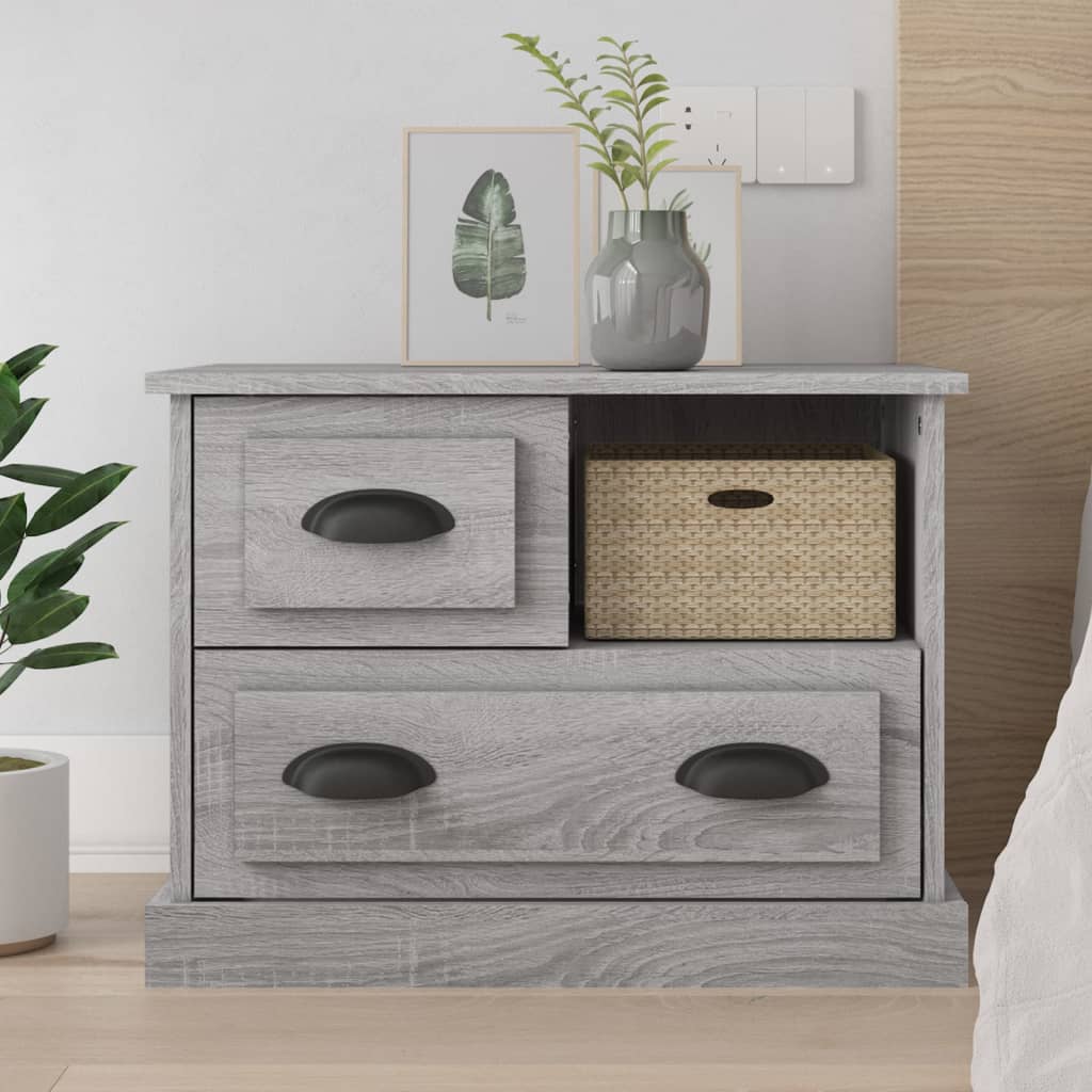 foto del prodotto comodino grigio sonoma 60x39x45 cmcod mxl 129852