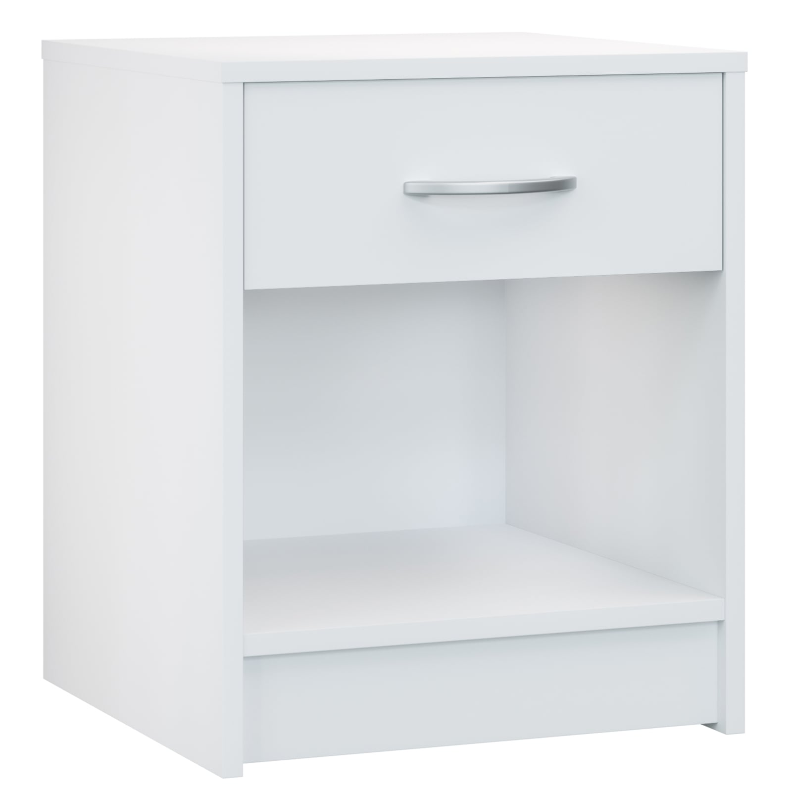 foto del prodotto comodino hamburg bianco 50x40x35cm