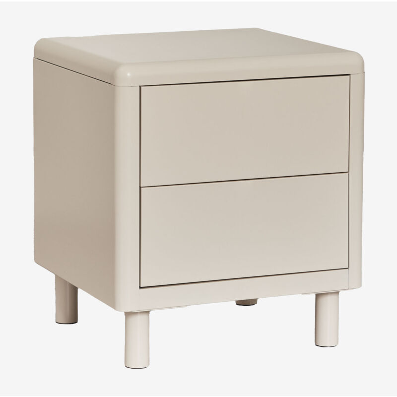 foto del prodotto comodino in acciaio michigan sklum