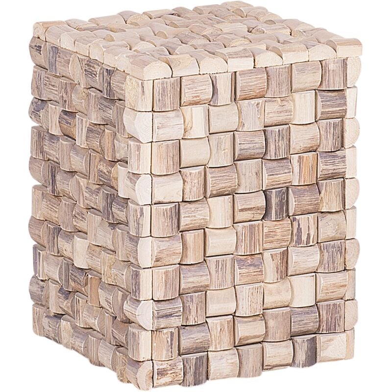 foto del prodotto comodino in legno chiaro cajeme