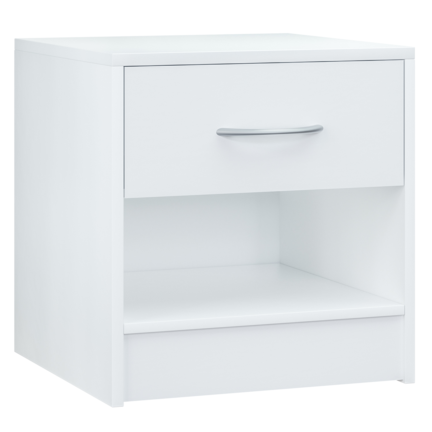 foto del prodotto comodino kiel bianco 41x39x28cm