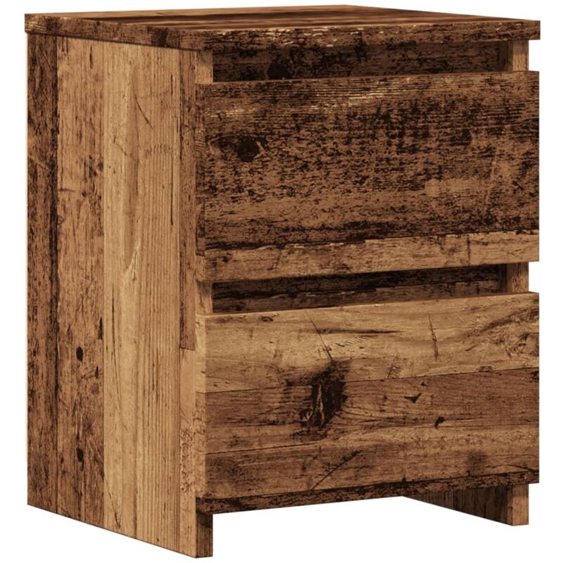foto del prodotto comodino legno antico 30x30x40 cm in legno multistrato vidaxl