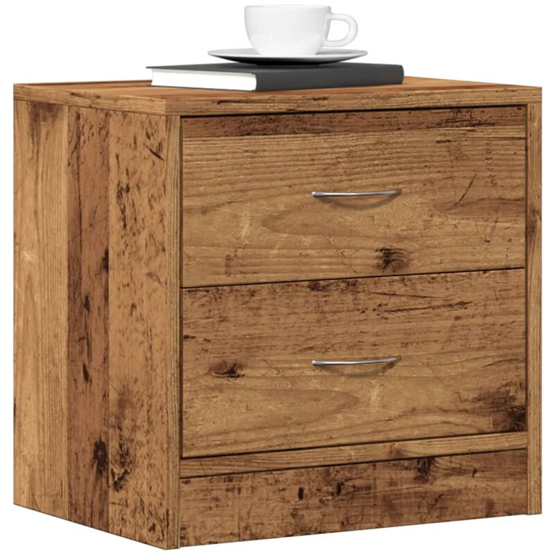 foto del prodotto comodino legno vecchio 40x30x40 cm in truciolato vidaxl