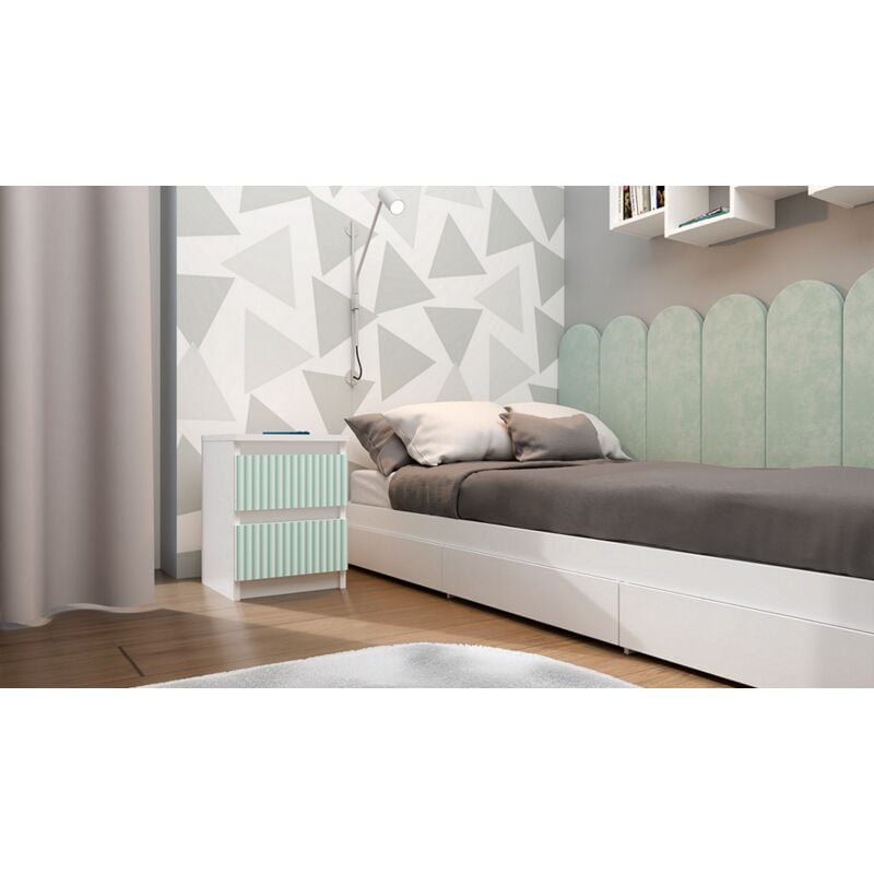 foto del prodotto comodino malwa m2 arteso menta menta