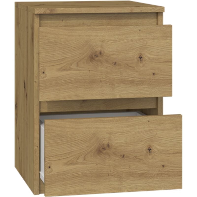 foto del prodotto comodino malwa m2 rovere artigianale