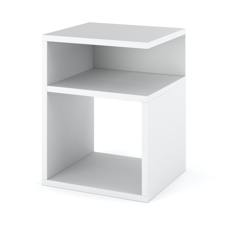 foto del prodotto comodino moderno bianco 30 cm comodino mobili per camera da letto nakastlik