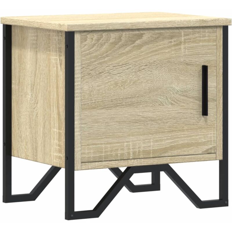 foto del prodotto comodino rovere sonoma 40x30x40 cm in legno multistrato vidaxl
