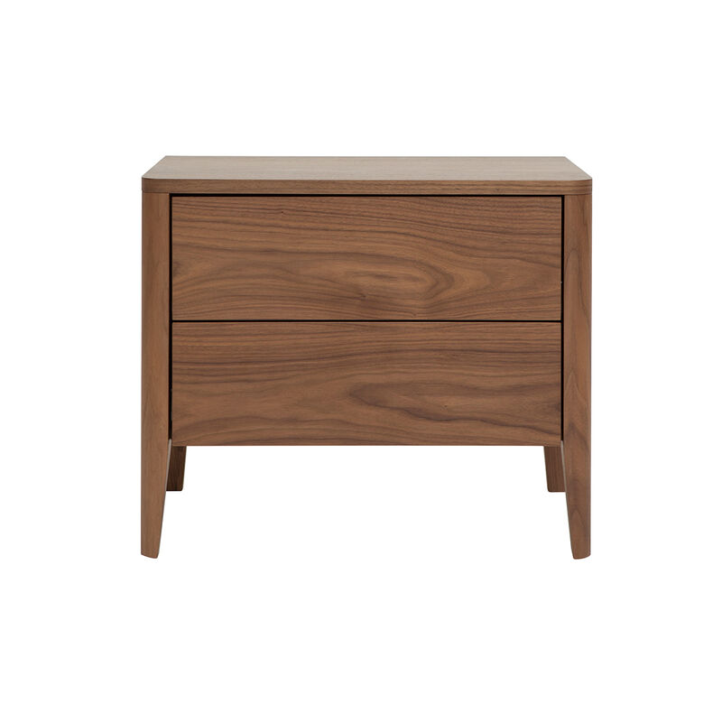 foto del prodotto comodino scandinavo 2 cassetti benja