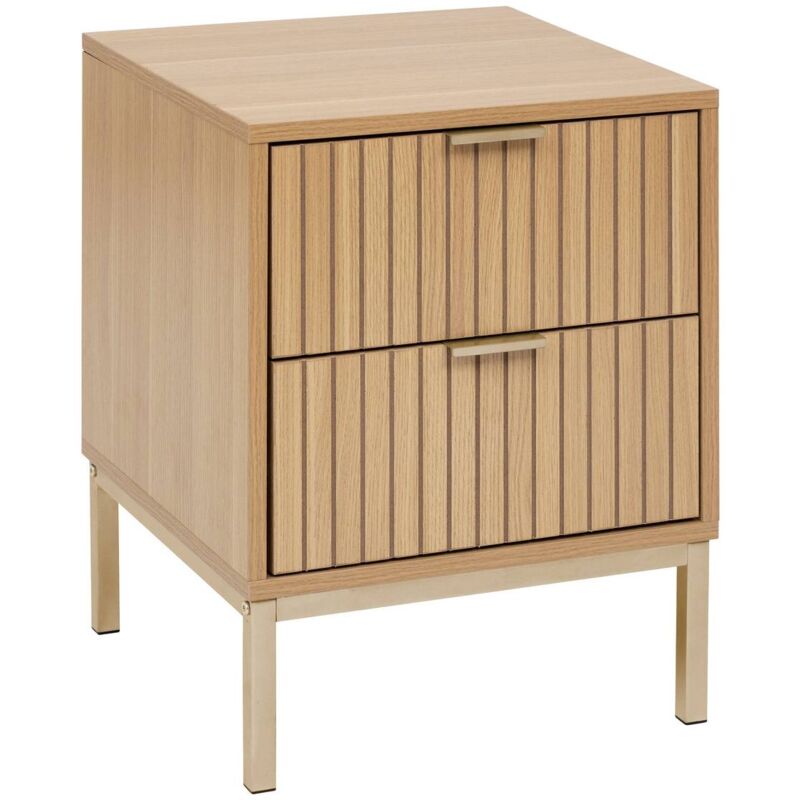 foto del prodotto comodino tasso, 2 cassetti - 5five