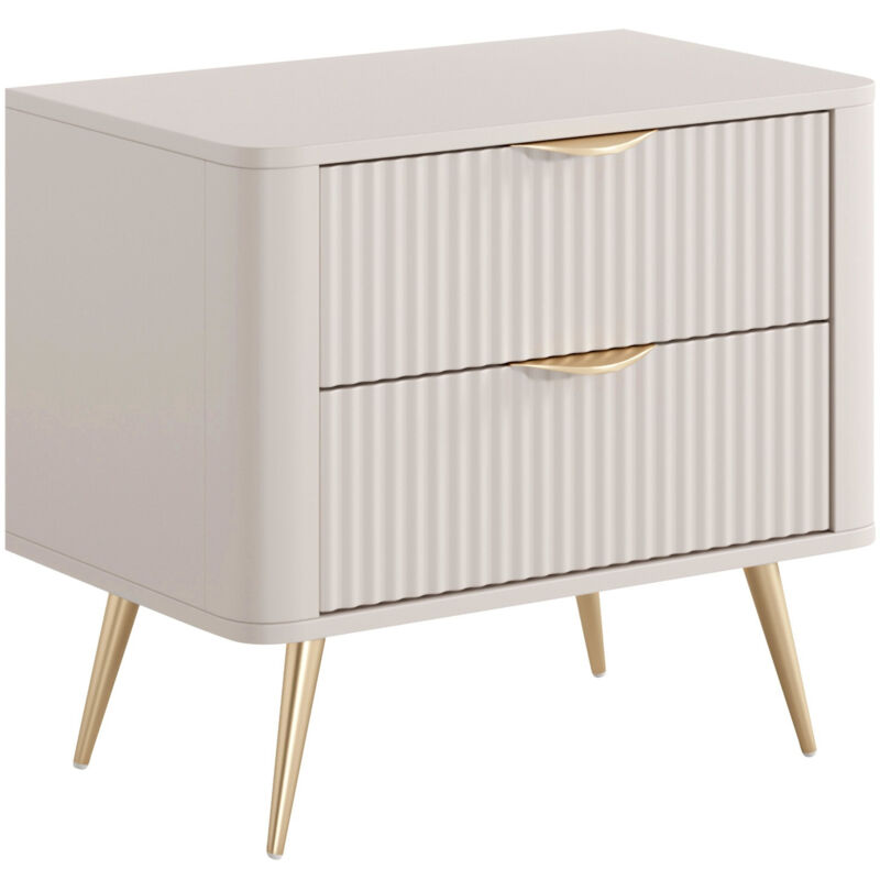 foto del prodotto comodino versoe 106, beige, numero di cassetti 0, il numero di porte 0, 56x64x38cm, pannello di fibra a media densit , truciolare laminato