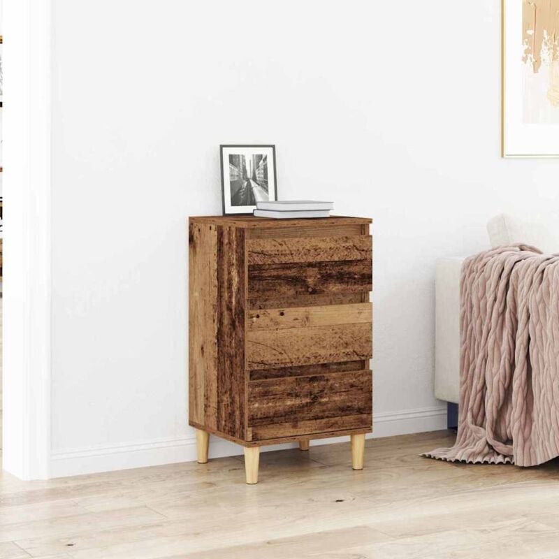 foto del prodotto comodino vidaxl in legno vecchio 40x35x70 cm in legno ingegnerizzato