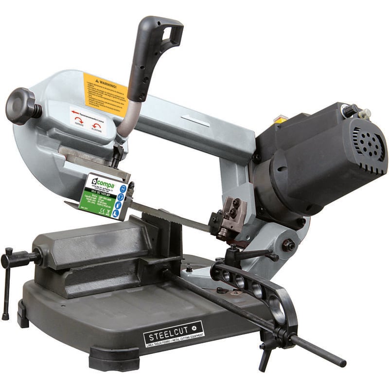 foto del prodotto compa sc 1435 mp segatrice troncatrice sega a nastro a secco per ferro 400 watt