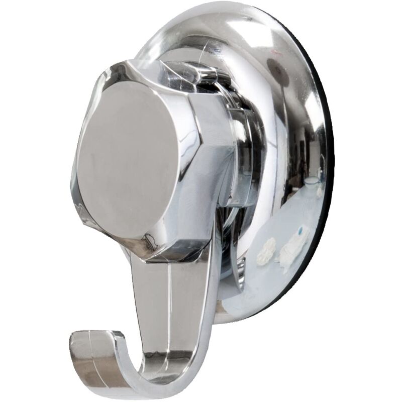 foto del prodotto compactor bestlock gancio singolo grande da parete, fino a 6 kg, acciaio cromato antiruggine, ran4716