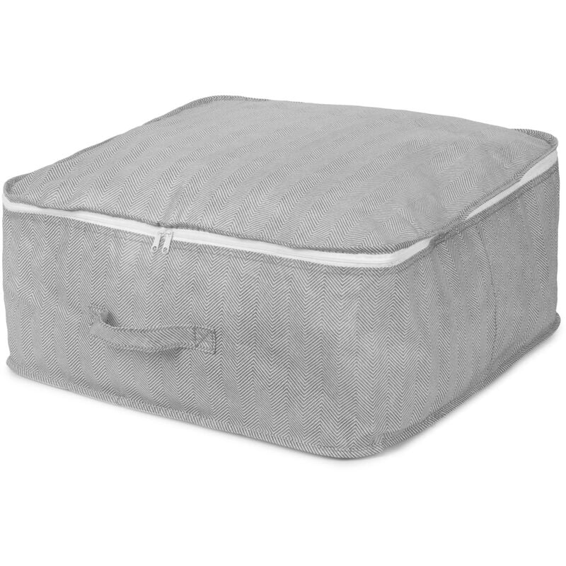 foto del prodotto compactor borsa portaoggetti con cerniera, 46 x 46 x 20,5 cm, colore grigio