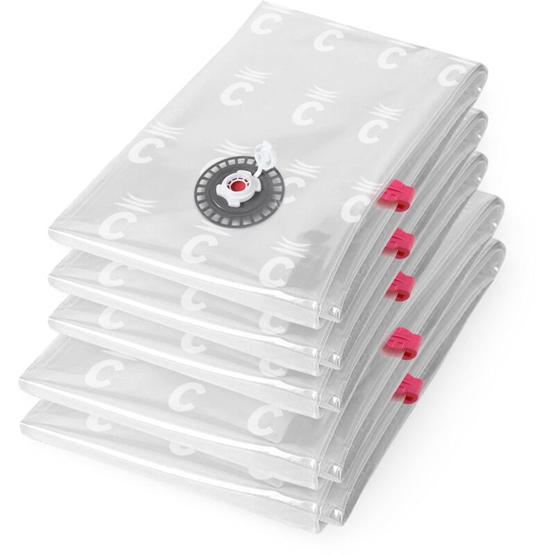 foto del prodotto compactor set di 5 sacchetti aspirapolvere aspispace riutilizzabili e ultra resistenti