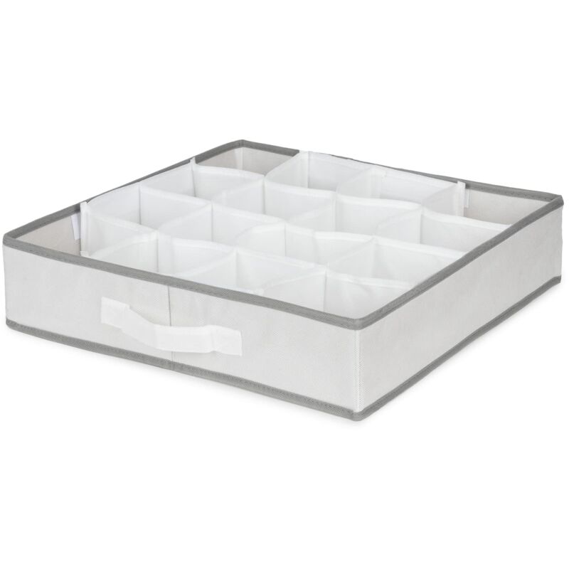 foto del prodotto compactor world of storage organizer per cassetti life m 40x40x9 cm bianco