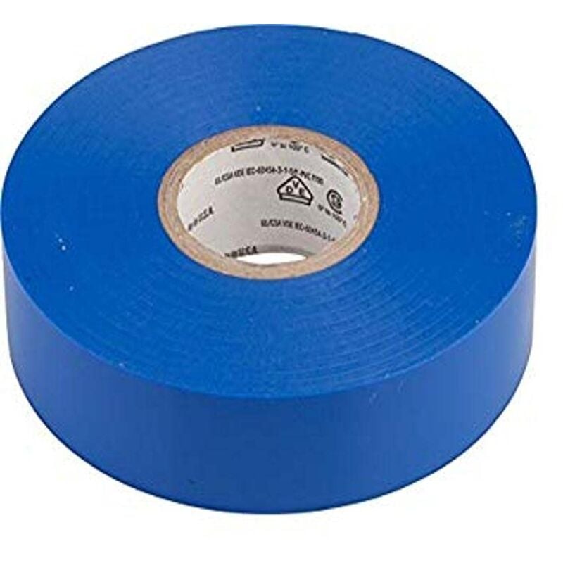 foto del prodotto company electrical tape, blue vinyl, professional grade, 3 4 in. x 66 ft. 3m