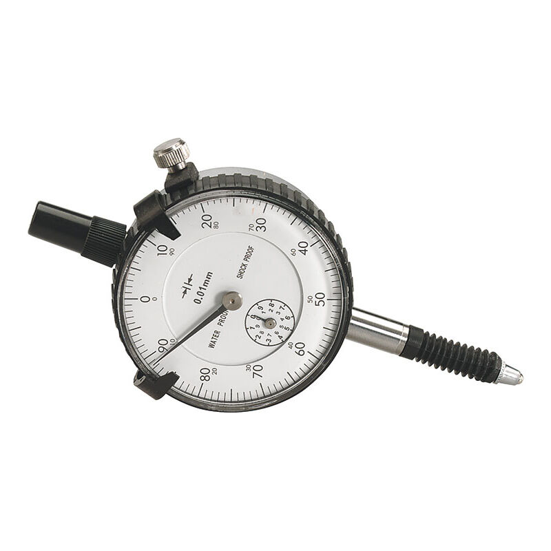 foto del prodotto comparatore centesimale antiurto a orologio risoluzione 001 mm fervi c017