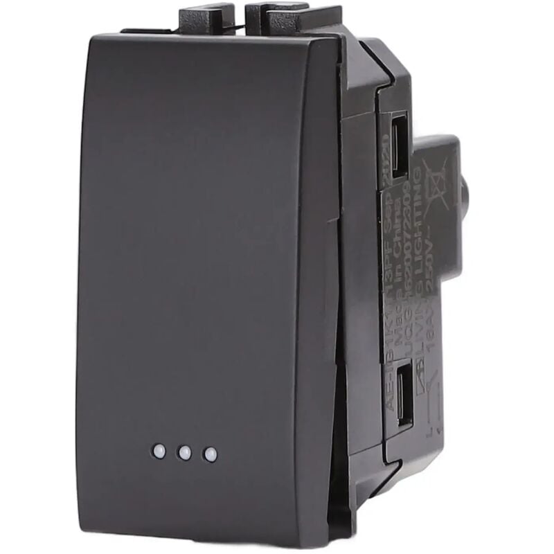 foto del prodotto compatibile bticino livinglight living international nero interruttore unipolare