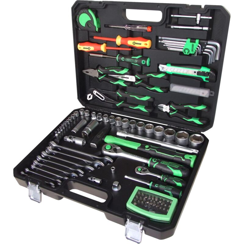 foto del prodotto competition 1 4' 1 2' serie di utensili universali, 106 pz