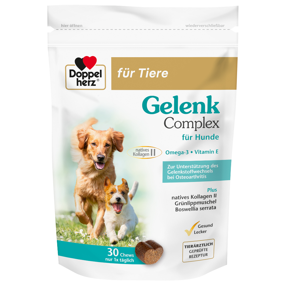 foto del prodotto complemento alimentare articolare doppelherz per cani 30 bocconcini 90 g 