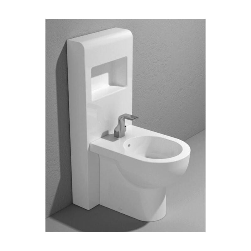 foto del prodotto complemento per bidet bianco con ripiano astra link quick app filomuro niagara flaminia