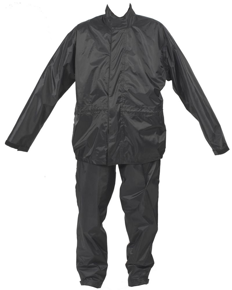 foto del prodotto completo antipioggia in nylon 2 pezzi taglia m