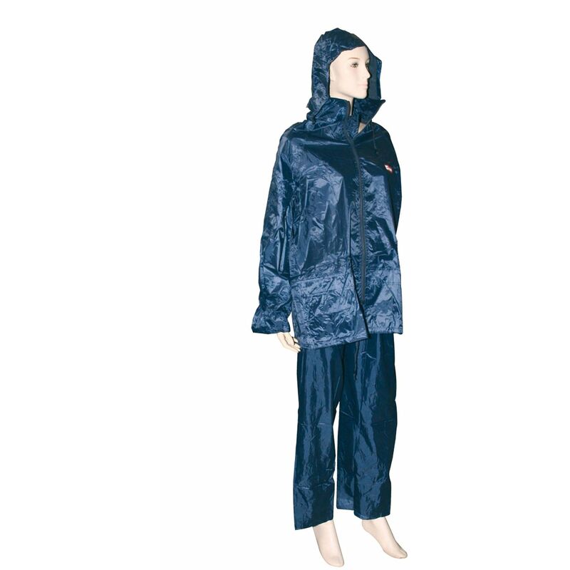 foto del prodotto completo impermeabile in nylondry brixo xxl blue