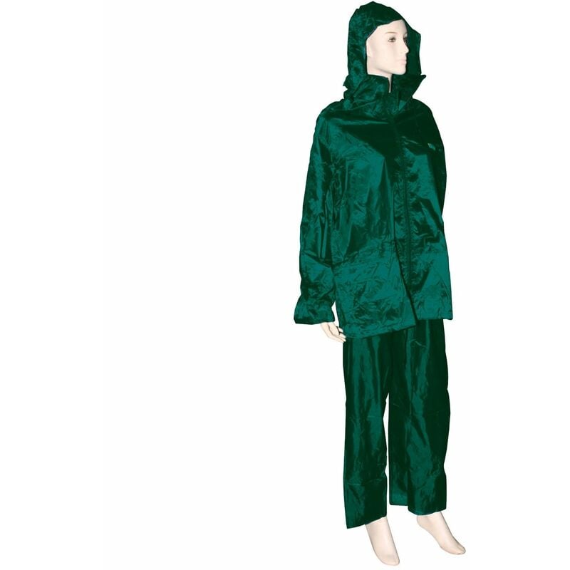 foto del prodotto completo impermeabile in nylondry brixo xxl green
