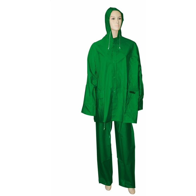 foto del prodotto completo impermeabile in pvc brixo l green