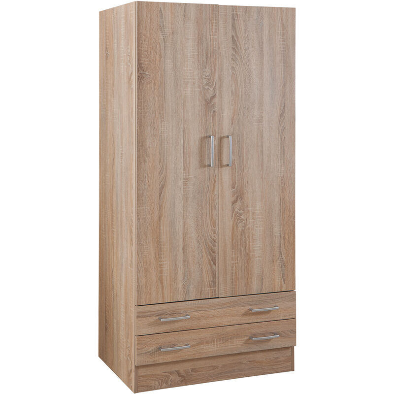 foto del prodotto composad armadio in kit 184,5 x 82 x 46,5cm bianco