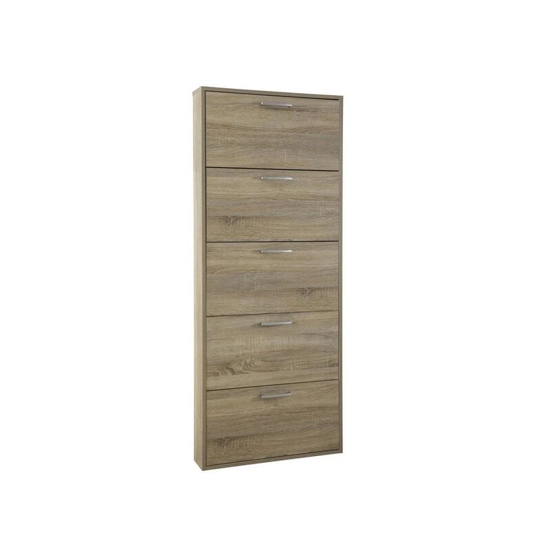foto del prodotto composad scarpiera 5 ribalte rovere sc1307k50106