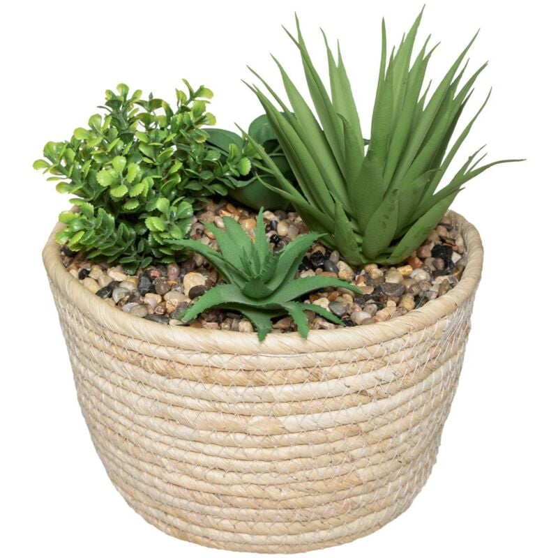 foto del prodotto composizione floreale artificiale in seta h19cm atmosphera cr ateur d'int rieur