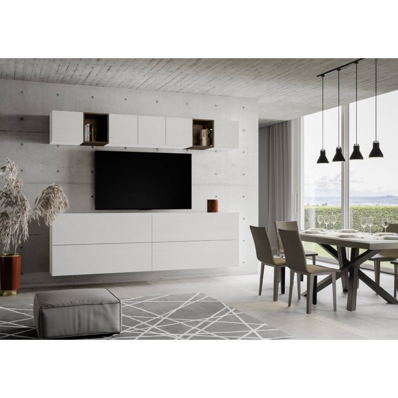 foto del prodotto composizione parete soggiorno a104 l.268 p.39,2