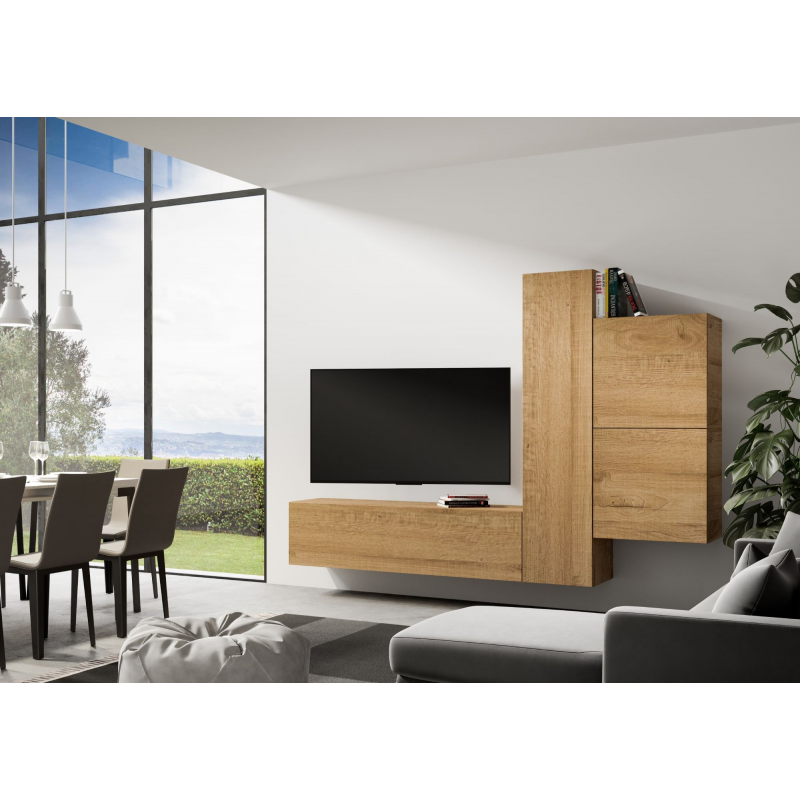 foto del prodotto composizione parete soggiorno a112 l.254 h.173,6 p.39,2