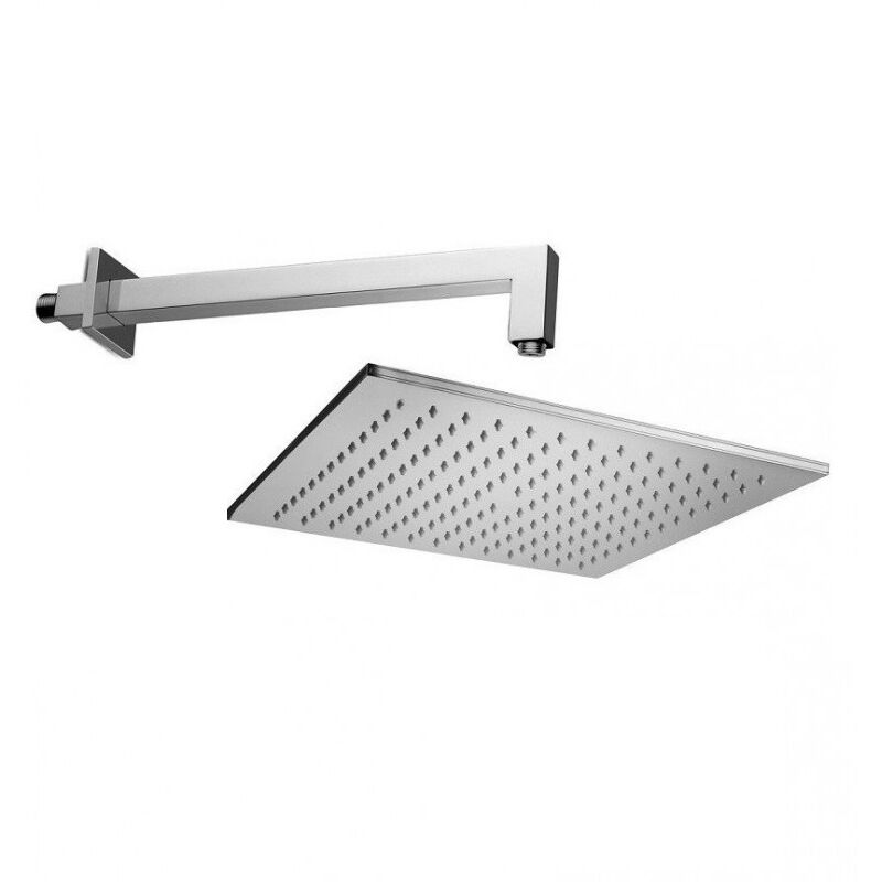 foto del prodotto composizione syncro king con soffione 30x30 e braccio doccia da
