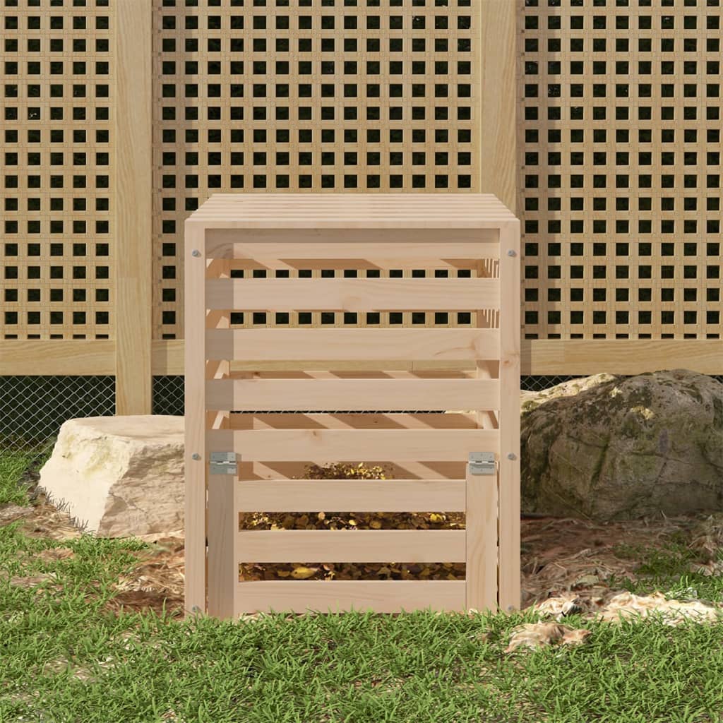 foto del prodotto compostiera 63,5x63,5x77,5 cm in legno massello di pino cod mxl 41200