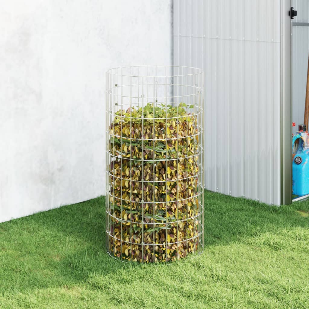 foto del prodotto compostiera da giardino 50x100 cm in acciaio zincato cod mxl 48595