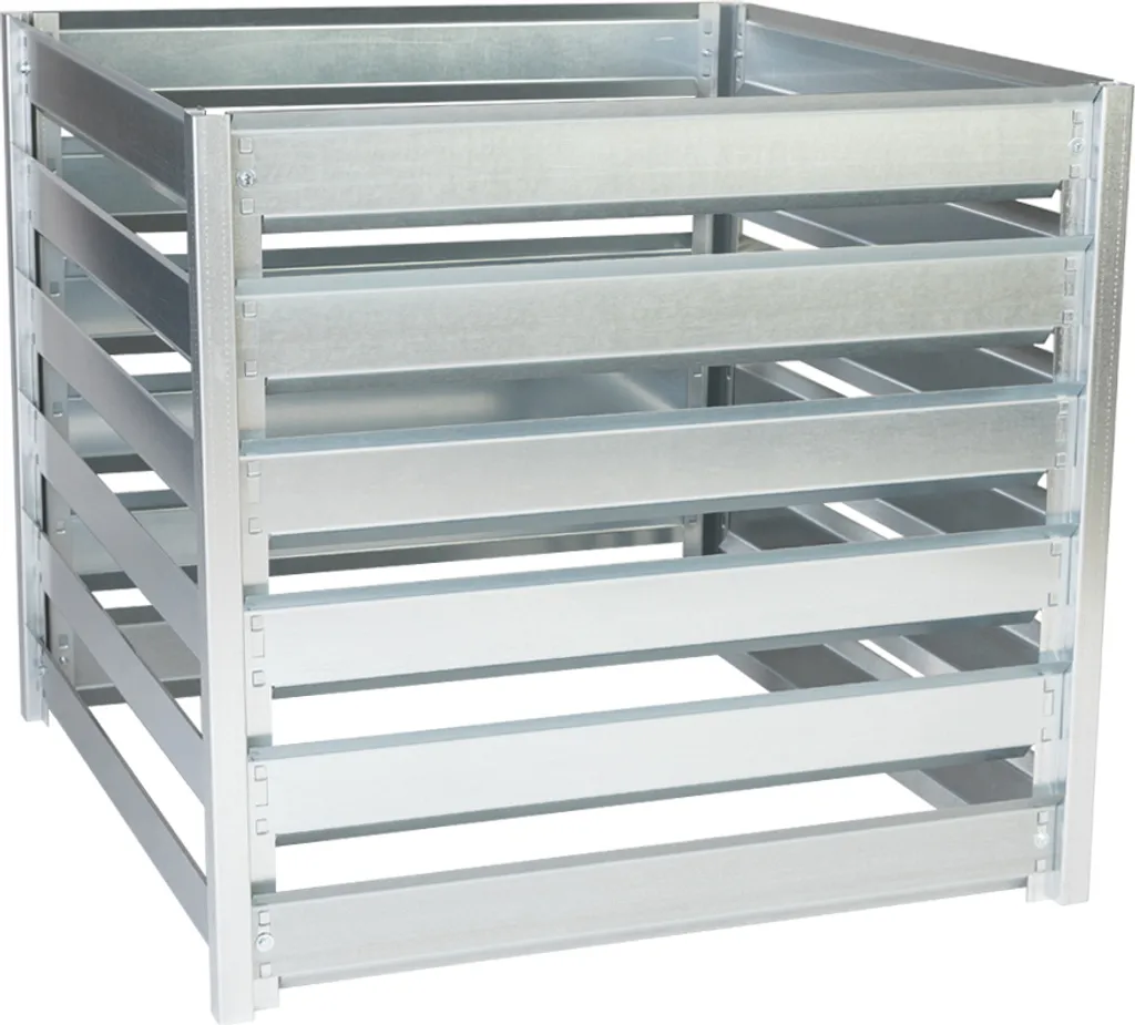 foto del prodotto compostiera da giardino timbela m800 - 91 x 91 x h85 cm / 704l