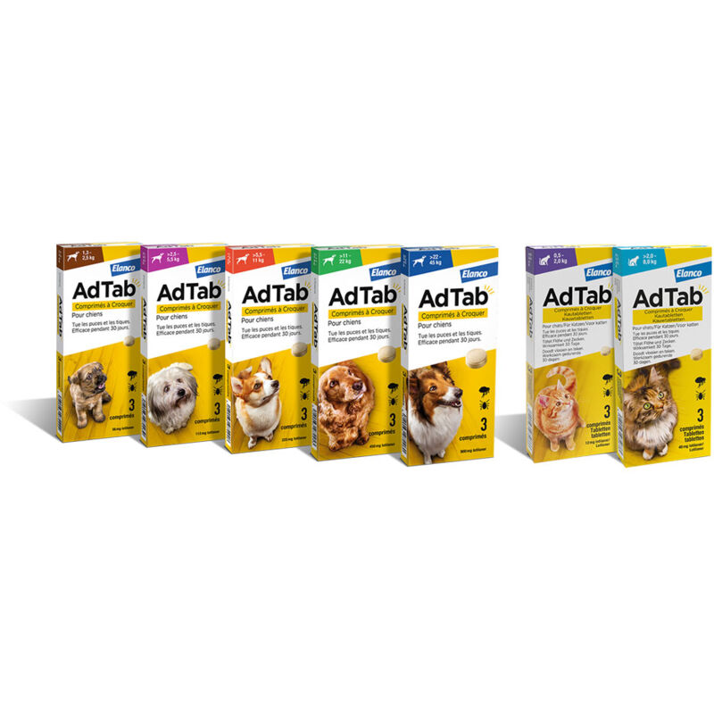foto del prodotto compresse antiparassitarie masticabili 12 mg