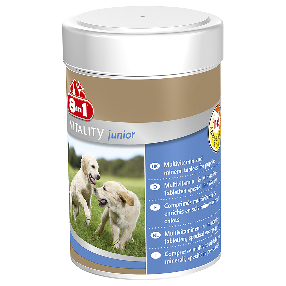 foto del prodotto compresse multivitaminiche 8in1 vitality junior 100 compresse