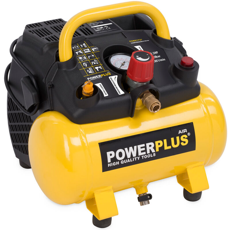 foto del prodotto compressore 1100w 6 litri powerplus