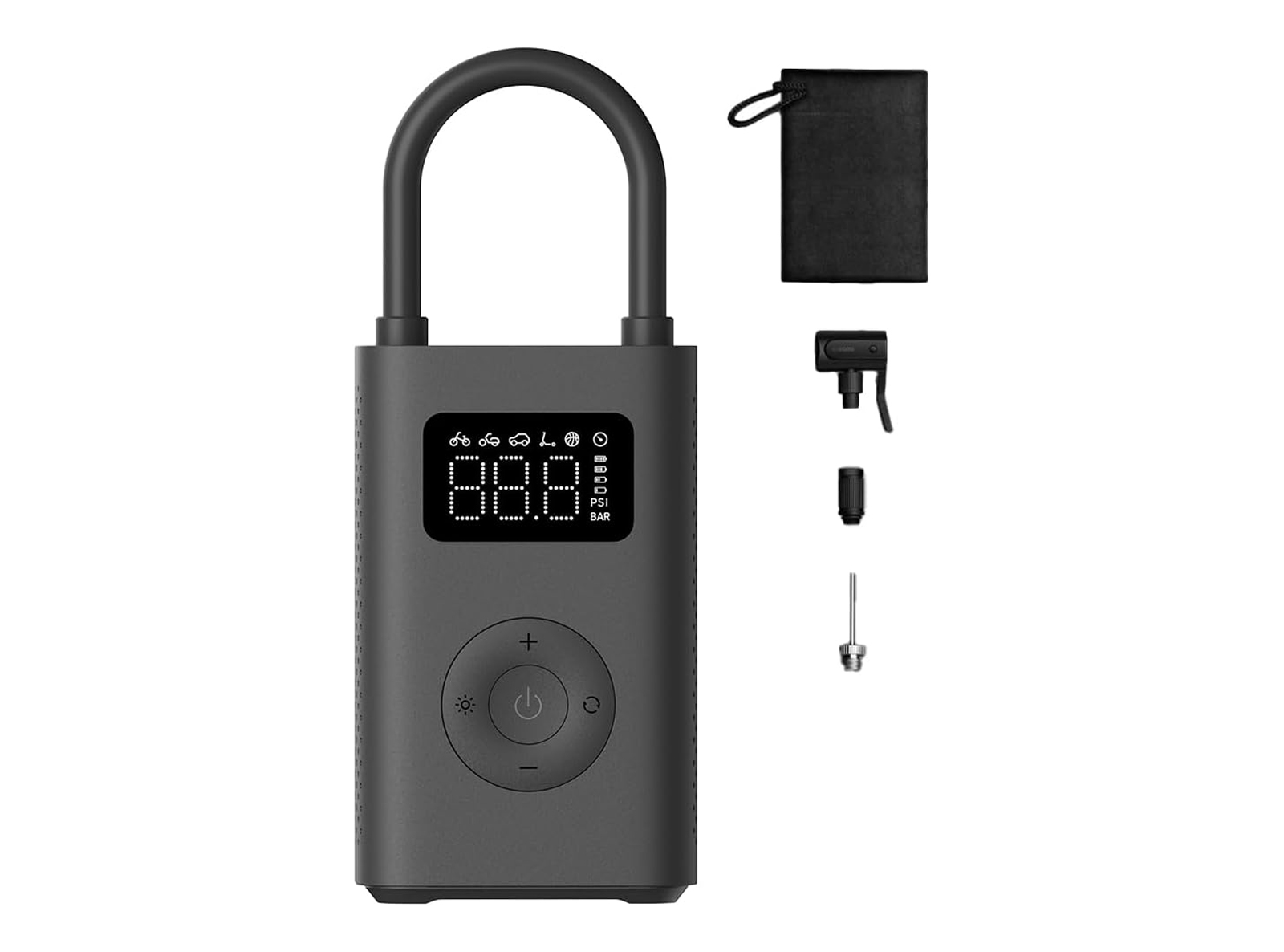 foto del prodotto compressore ad aria xiaomi per aria elettrico nero bhr7112gl 