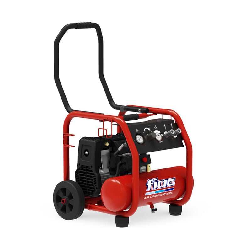 foto del prodotto compressore aria compatto portatile silenziato 9lt a pistoni fiac