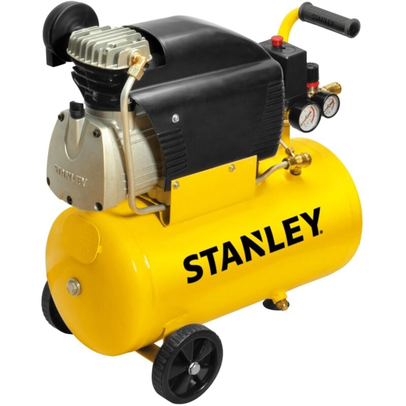 foto del prodotto compressore aria lubrificato stanley 24l 2hp