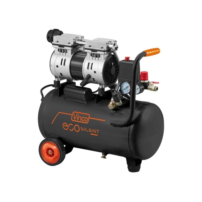 foto del prodotto compressore aria silenziato vinco kwu750 24l 24l 1hp