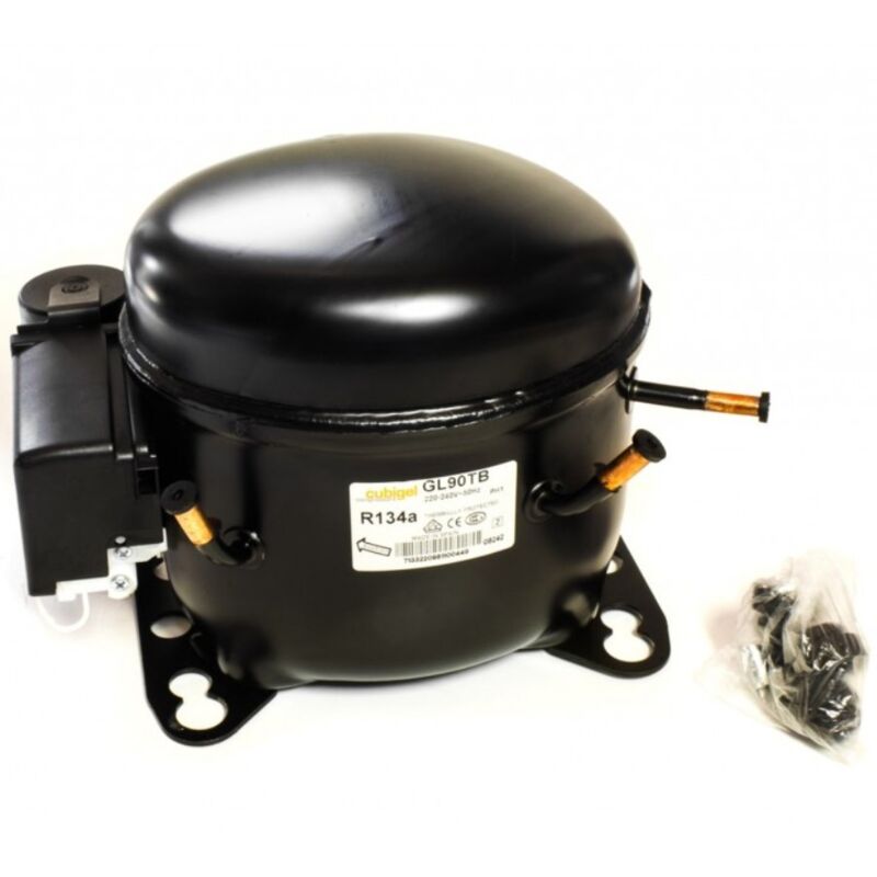 foto del prodotto compressore celle e frigorifero cubigel gl90tb emt6170z 1 4hp r134a
