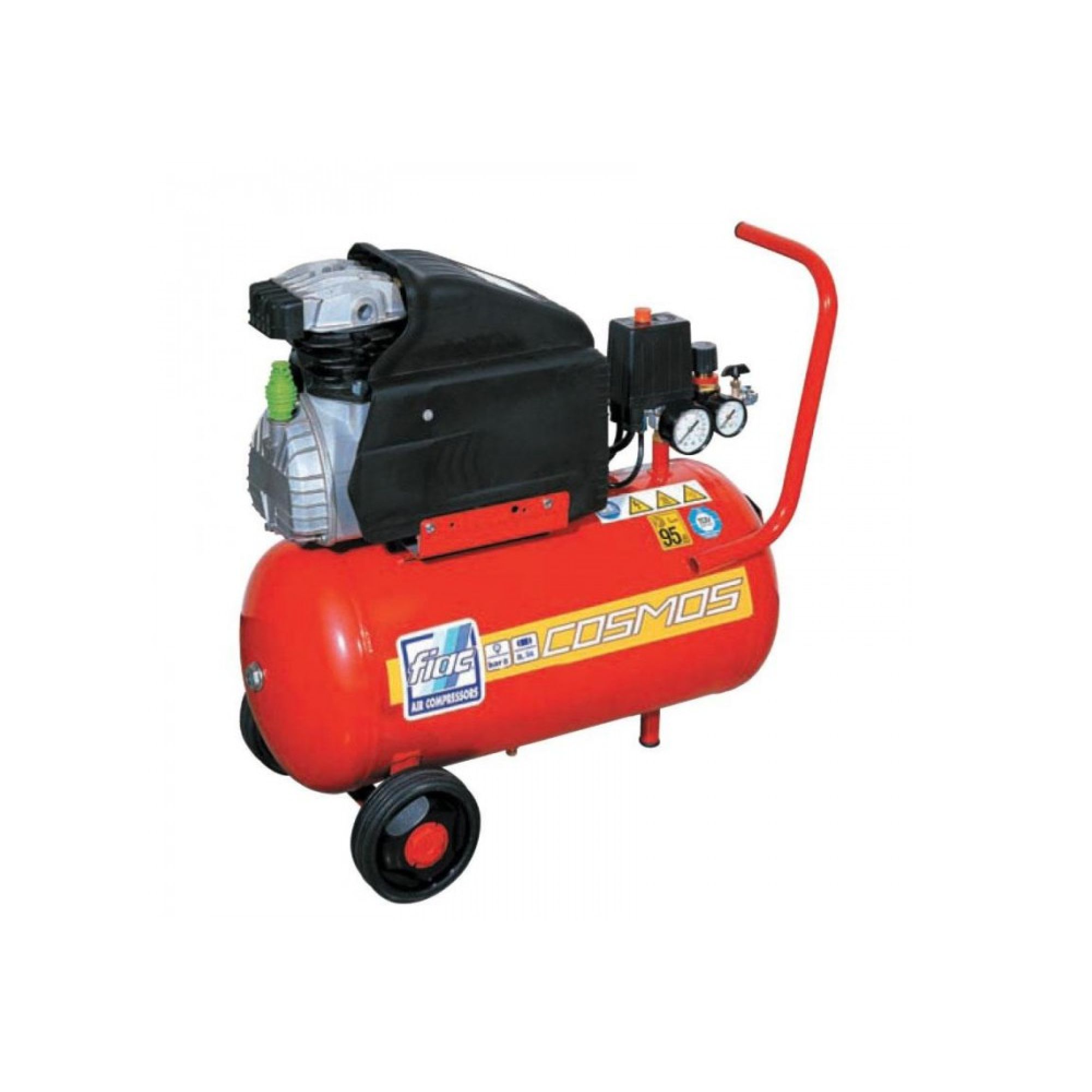 foto del prodotto compressore d'aria coassiale lubrificati mod. cosmos fiac 225m litri 24- 50 hp 2 24 lt