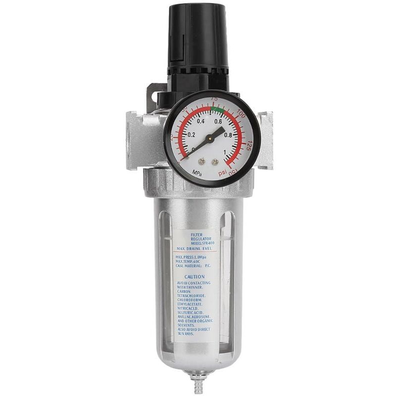 foto del prodotto compressore d aria da 1 2 bsp filtro regolatore di umidit con raccordo