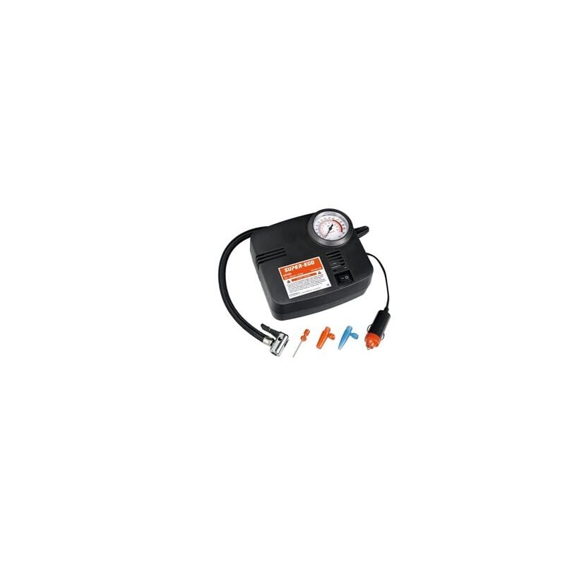 foto del prodotto compressore d aria per auto gonfiatore 12v 18bar seh004700 super ego